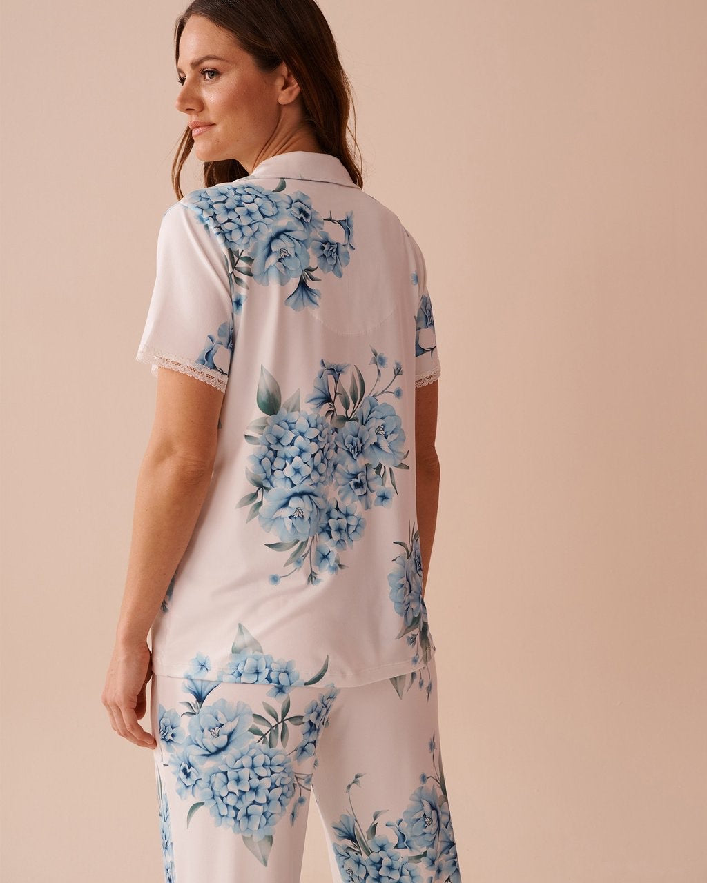 Hydrangea Button-Down Shirt