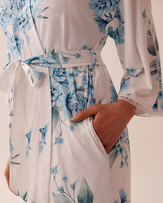 Hydrangea Soft Kimono